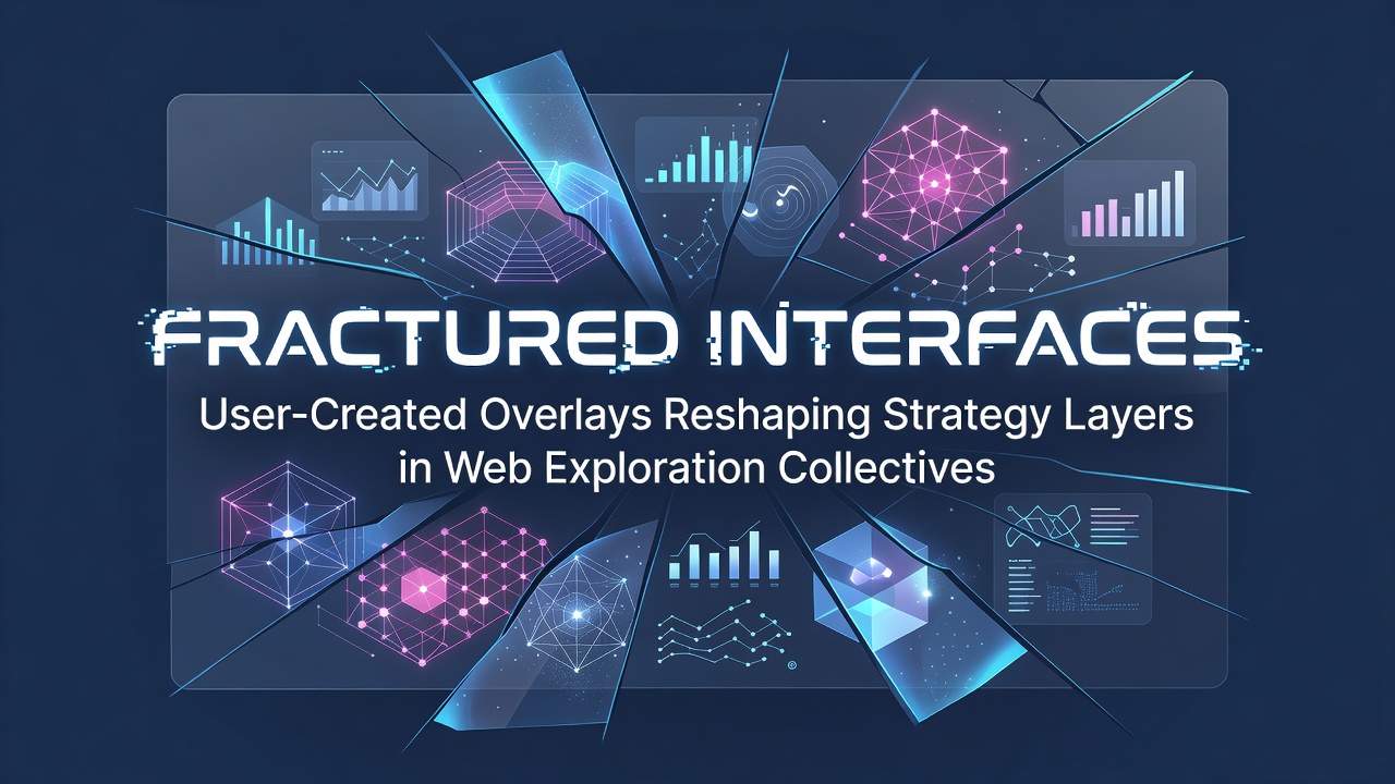 Detailed view of a custom user overlay modifying exploration paths in a browser-based collective game interface