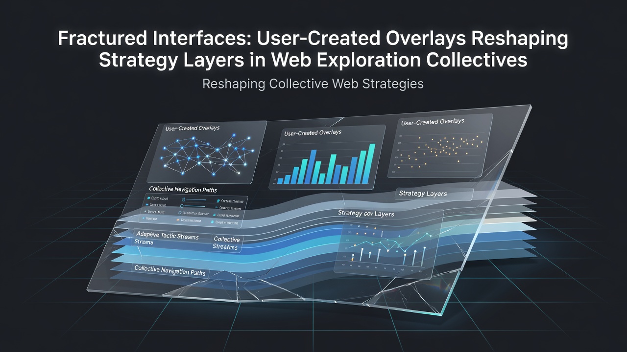 Team members coordinating through multiple user-generated strategy overlays during a live web exploration session